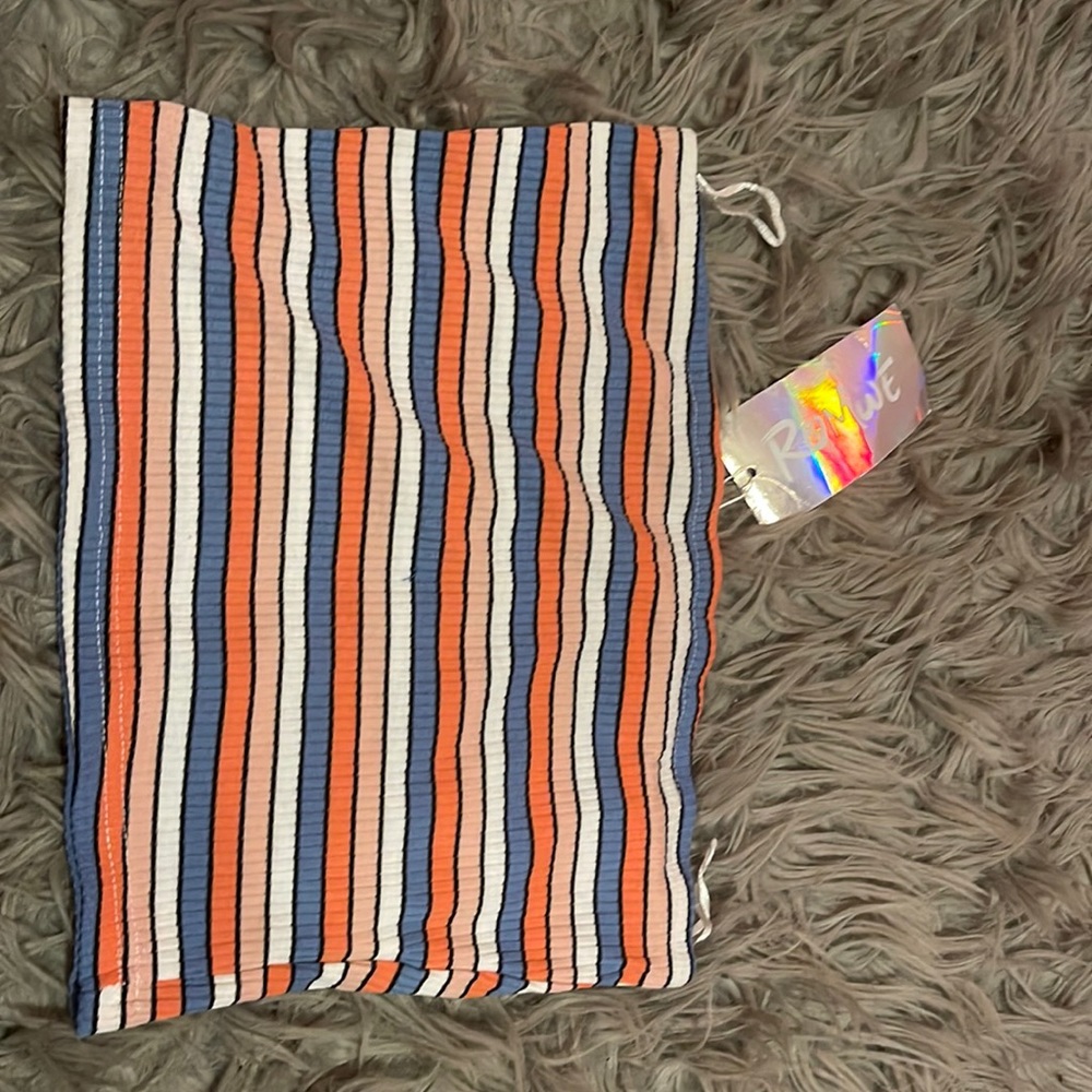 Colorful crop top